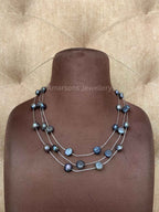 Freshwater 3line Grey Pearls (PN-17)