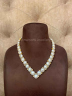 Freshwater pearl with Chakri gold polish (PN-15)