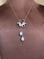 92.5 Silver Chain with Fresh Water Pearls (PN-03)
