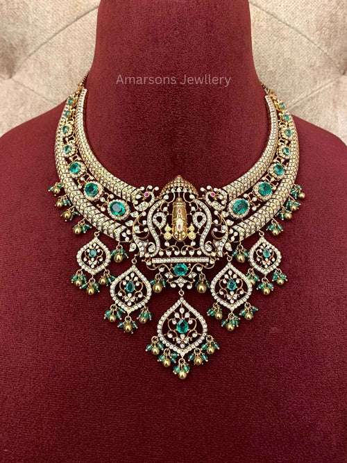 18k VVS EF Diamond Necklace (DNS-4567)