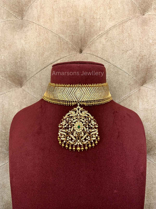 18k VVS EF Diamond Necklace (DNS-1867)
