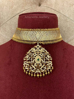 18k VVS EF Diamond Necklace (DNS-1867)