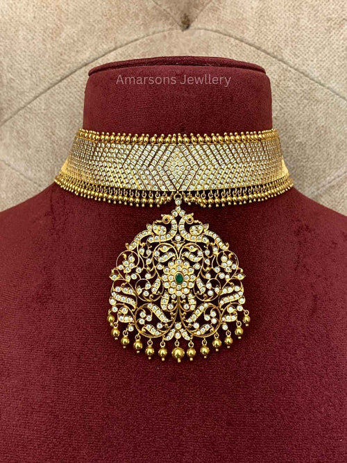 18k VVS EF Diamond Necklace (DNS-1867)