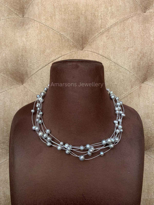 5lines Tarmala with Freshwater Pearls (PN-30)