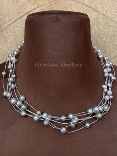 5lines Tarmala with Freshwater Pearls (PN-30)