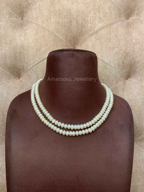 2 lines Freshwater Pearls (PN-20)