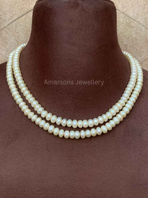 2 lines Freshwater Pearls (PN-20)