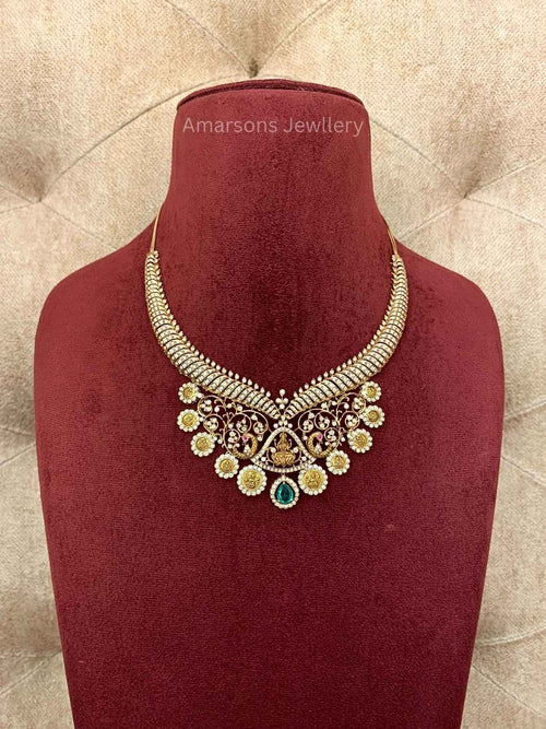 18k VVS EF Diamond Necklace (DNS-1110)