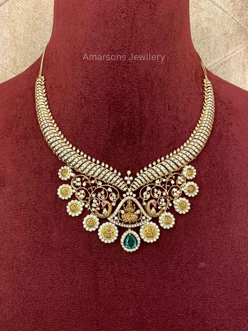 18k VVS EF Diamond Necklace (DNS-1110)