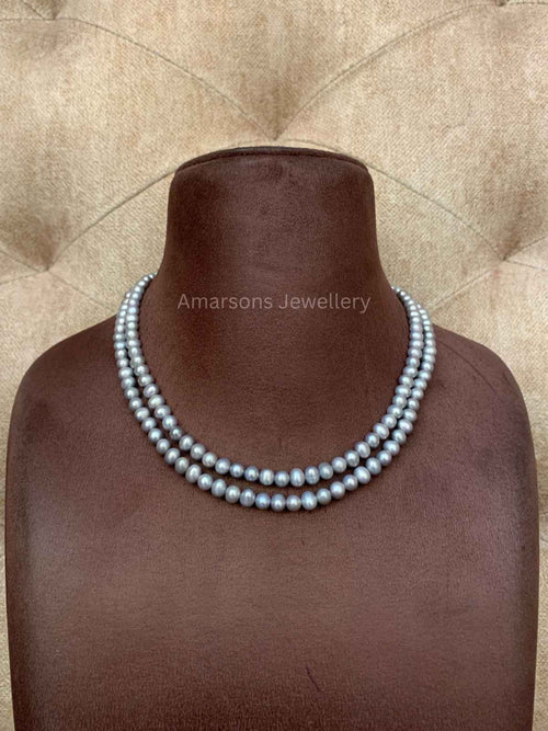 2lines Freshwater Grey Pearls (PN-27)