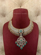 18k VVS EF Diamond Necklace (DNS-2367)