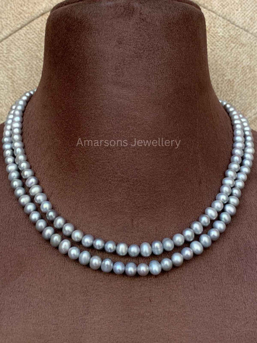 2lines Freshwater Grey Pearls (PN-27)