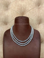 3lines Freshwater Grey Pearls (PN-26)