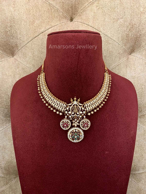 18k VVS EF Diamond Necklace (DNS-1057)