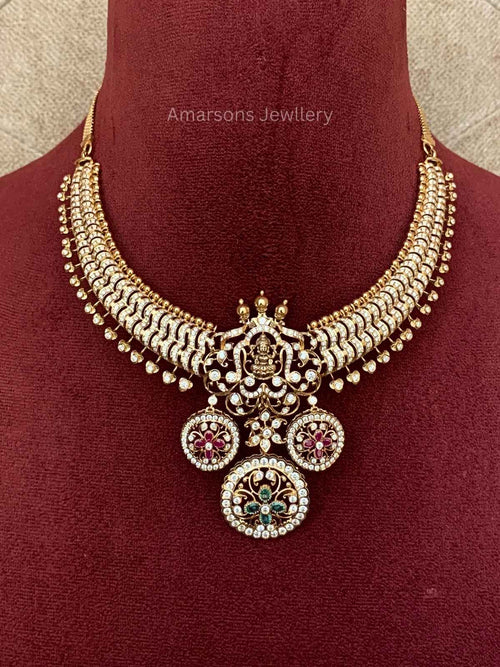 18k VVS EF Diamond Necklace (DNS-1057)