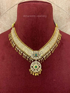 18k VVS EF Diamond Necklace (DNS-2355)