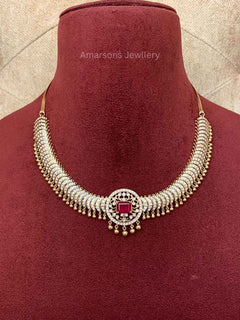 18k VVS EF Diamond Necklace (DNS-2739)
