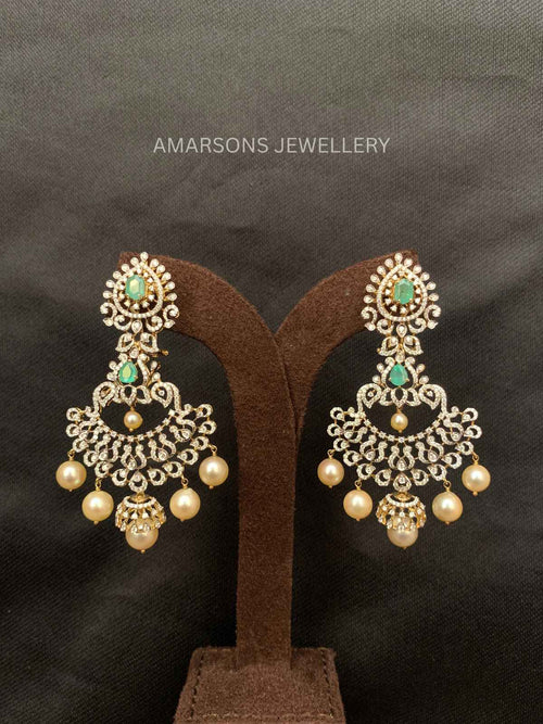 18K VVS EF Diamond Hangings ( DH-1823 )