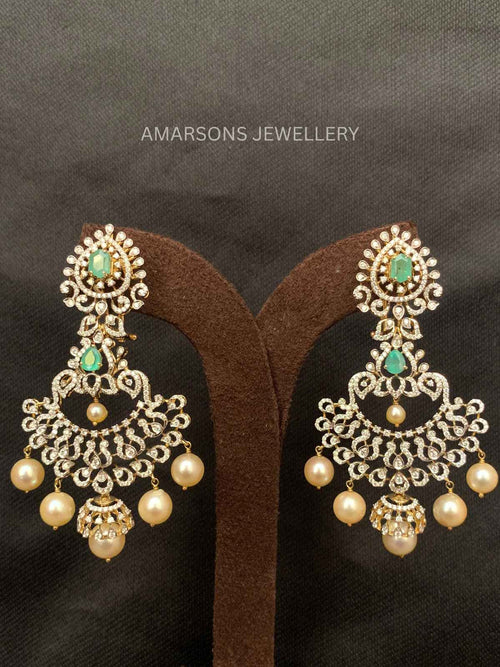 18K VVS EF Diamond Hangings ( DH-1823 )