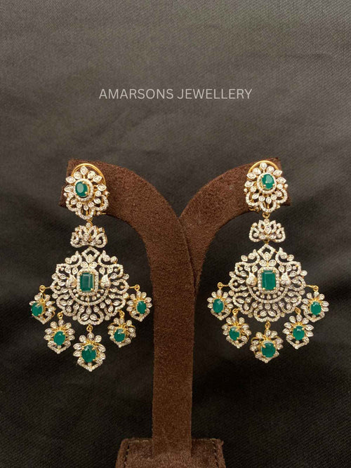 18K VVS EF Diamond Hangings ( DH-2460 )