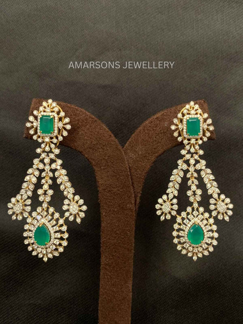 18K VVS EF Diamond Hangings ( DH-3991 )