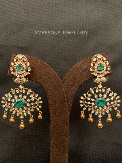 18K VVS EF Diamond Hangings ( DH-4662 )