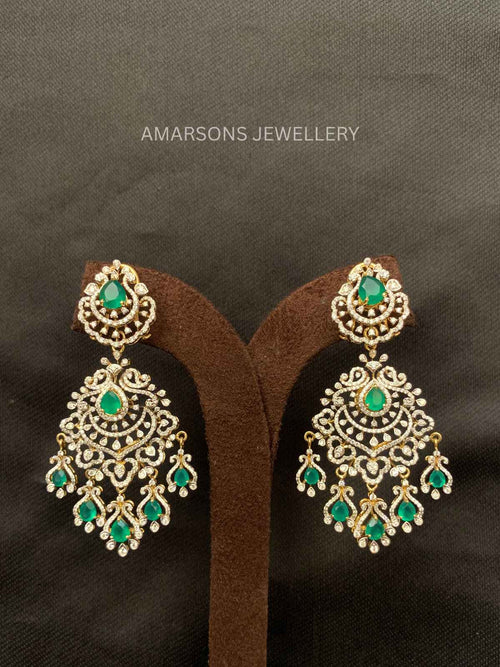 18K VVS EF Diamond Hangings ( DH-5273 )