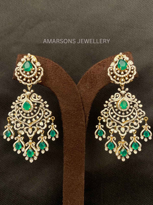 18K VVS EF Diamond Hangings ( DH-5273 )