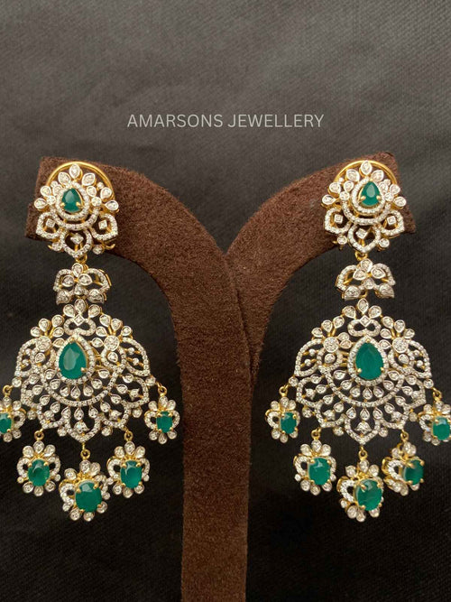 18K VVS EF Diamond Hangings ( DH-6913 )