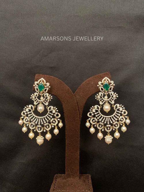 18K VVS EF Diamond Hangings ( DH-8999 )