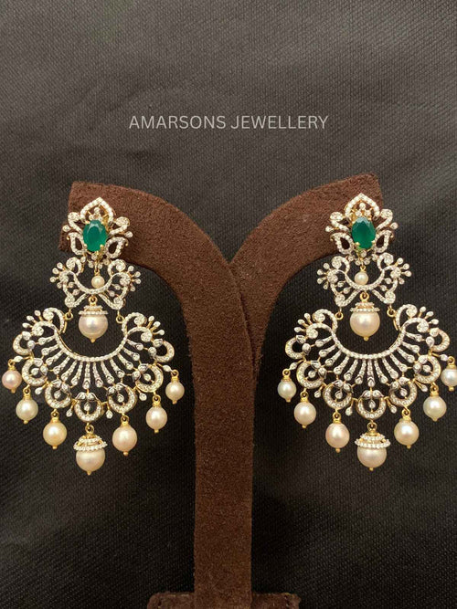 18K VVS EF Diamond Hangings ( DH-8999 )