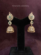 18K VVS EF Diamond Jhumki (DJ 8371)