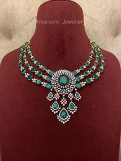 18k VVS EF Diamond Necklace