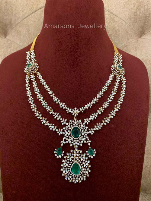 18k VVS EF Diamond Necklace
