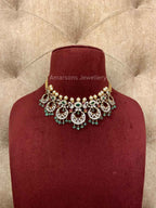 18k VVS EF Diamond Necklace (DNS-5029)