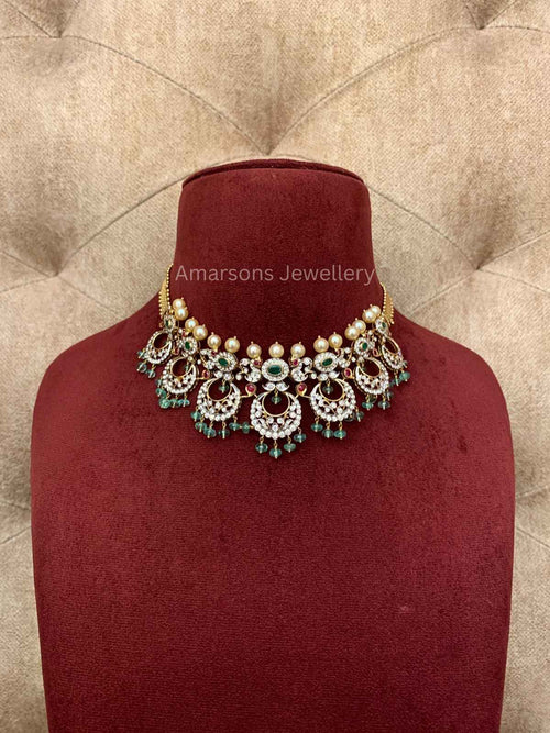 18k VVS EF Diamond Necklace (DNS-5029)