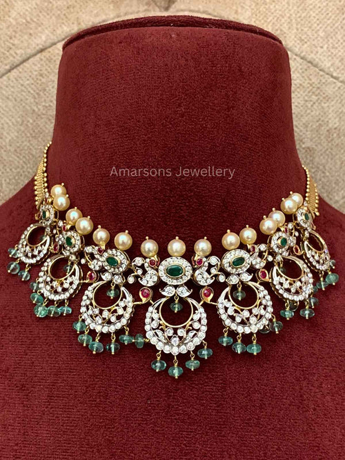 18k VVS EF Diamond Necklace (DNS-5029)