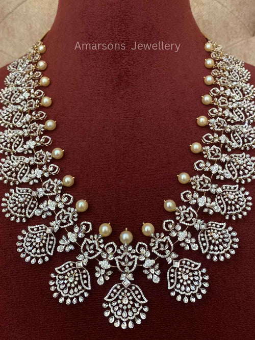 18k VVS EF Diamond Necklace