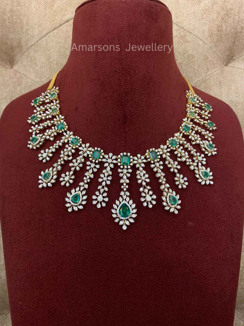 18k VVS EF Diamond Necklace