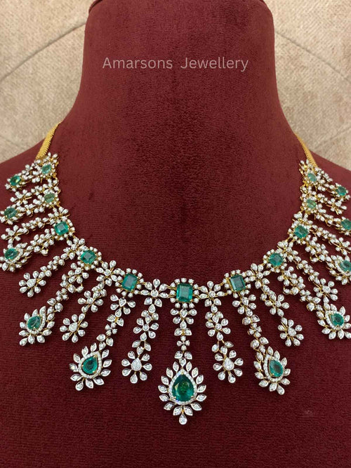 18k VVS EF Diamond Necklace