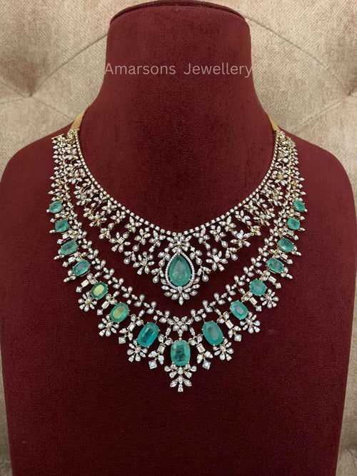18k VVS EF Diamond Necklace