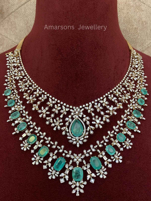 18k VVS EF Diamond Necklace