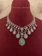 18k VVS EF Diamond Necklace