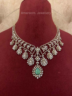 18k VVS EF Diamond Necklace
