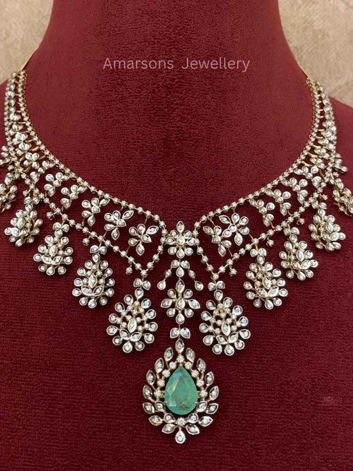 18k VVS EF Diamond Necklace