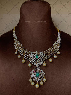 Radiant Symphony Diamond Necklace