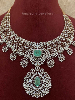 18k VVS EF Diamond Necklace
