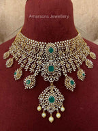 18k VVS EF Diamond Choker