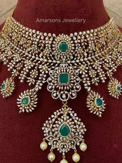 18k VVS EF Diamond Choker