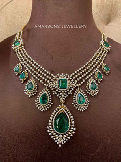 18k VVS EF Diamond Necklace